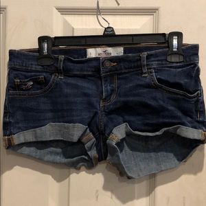 Hollister jean shorts